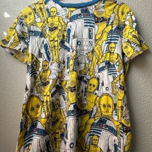 Disney Cakeworthy Star Wars Shirt - Yellow and Blue
